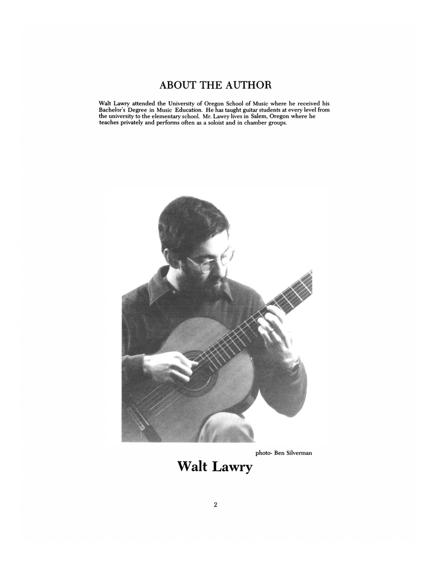Fugues for the Classical Guitar Acoustic Guitar scores gallery preview page 3