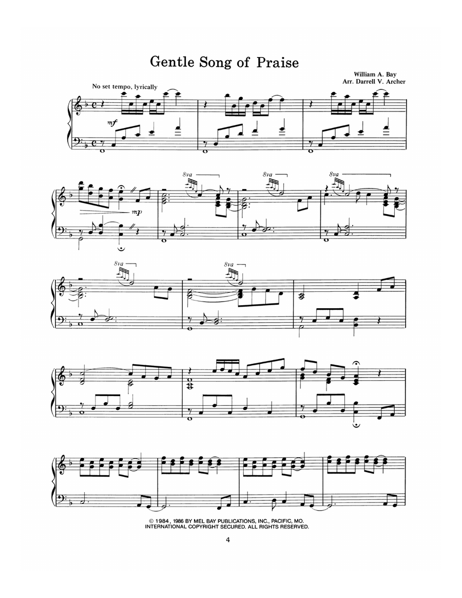 Solo Piano Solo Piano Piano Solo scores gallery preview page 5