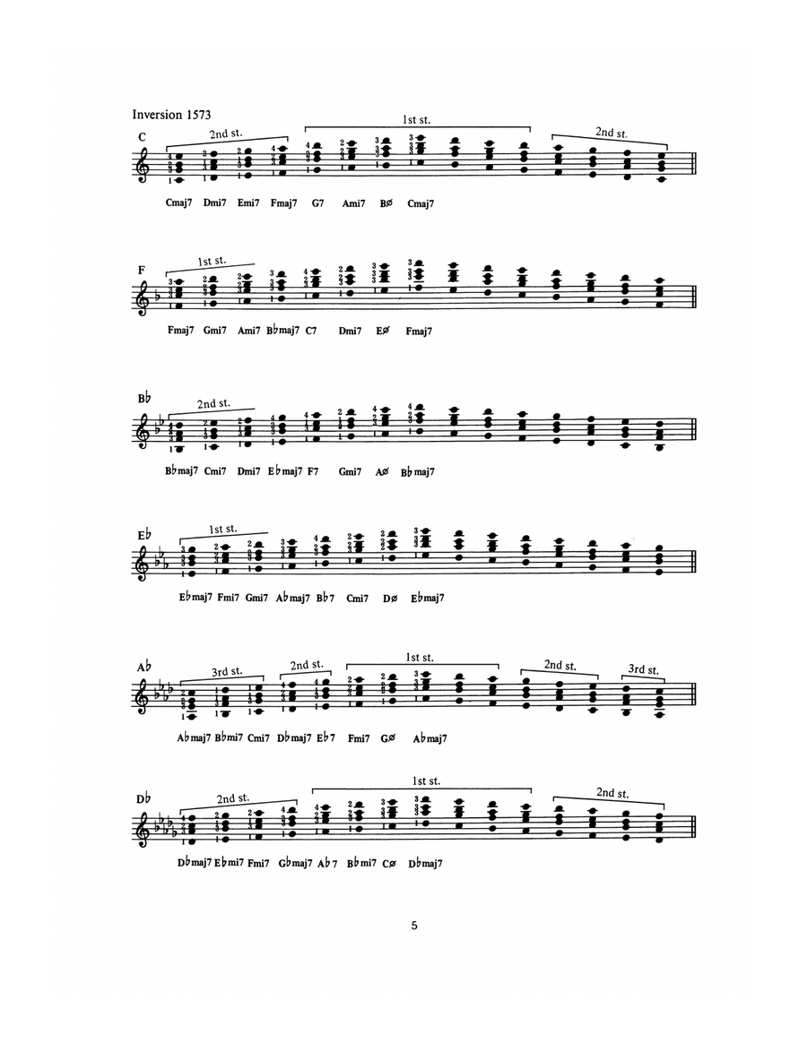 Sal Salvador: Four Part Harmony for Solo & Comping 4-Part scores gallery preview page 6