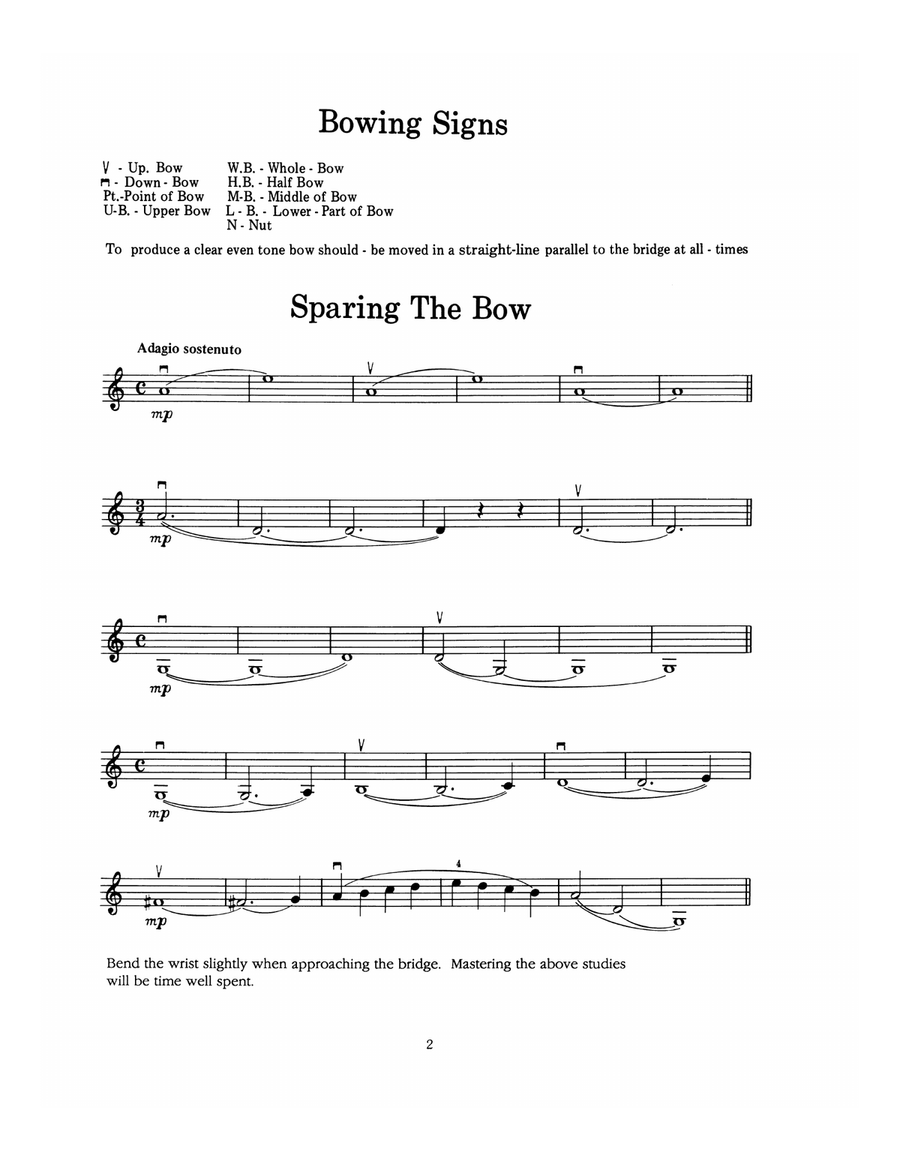Handbook for Violin Students Violin scores gallery preview page 3
