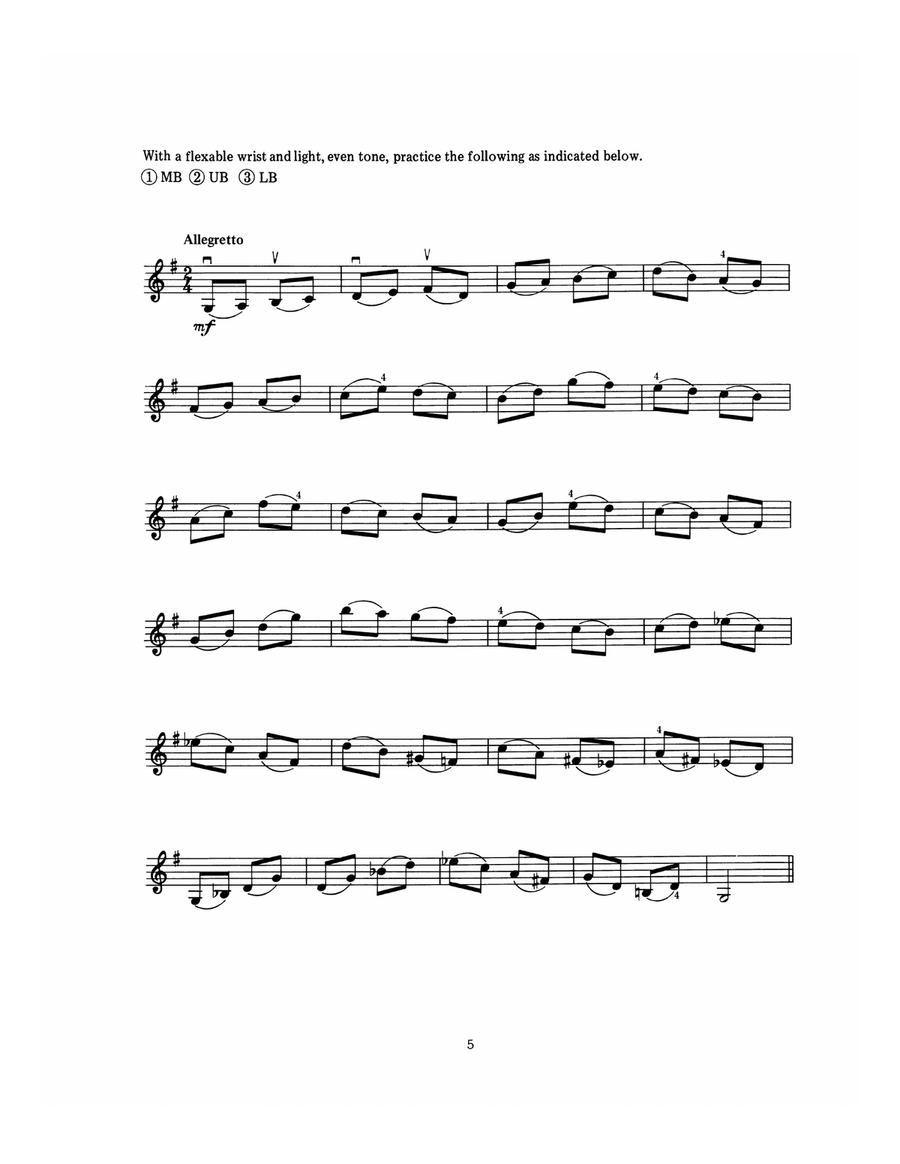 Handbook for Violin Students Violin scores gallery preview page 6