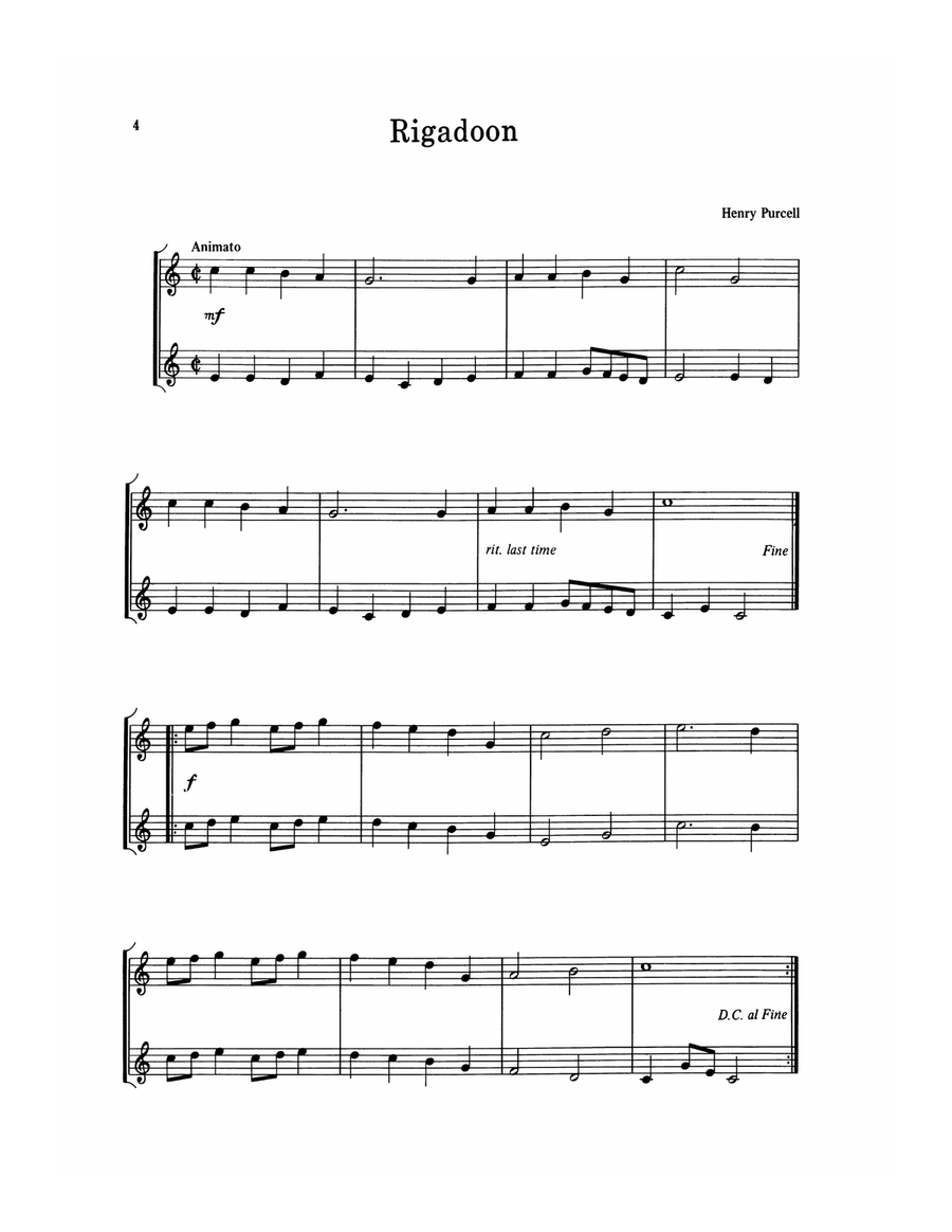 Duets For Festival and Fun - B Flat Instruments Edition Trumpet scores gallery preview page 5
