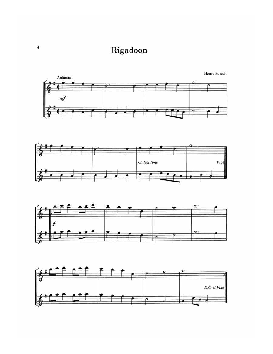 Duets for Festival and Fun - E Flat Saxophone & Clarinet Edition Woodwind Duet scores gallery preview page 5