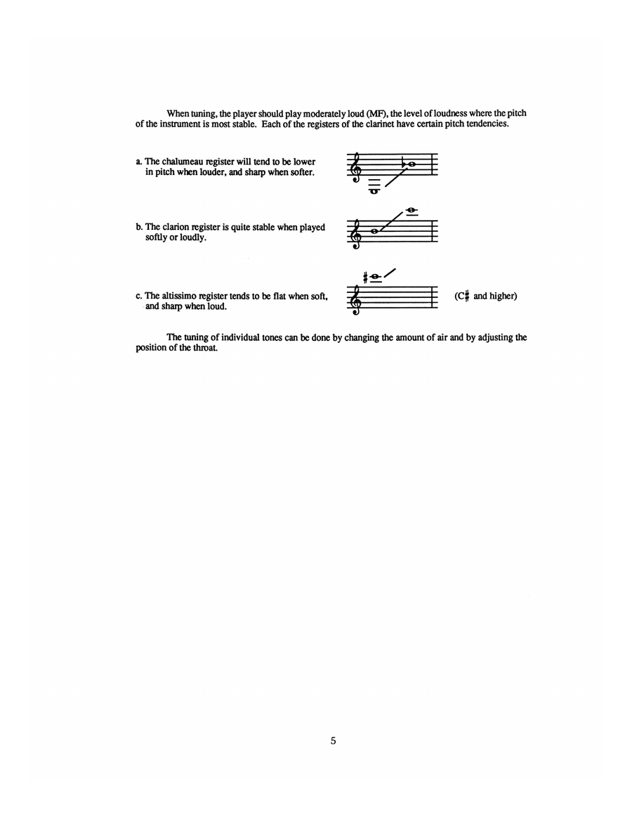 Clarinet Handbook Clarinet Handbook Clarinet scores gallery preview page 6
