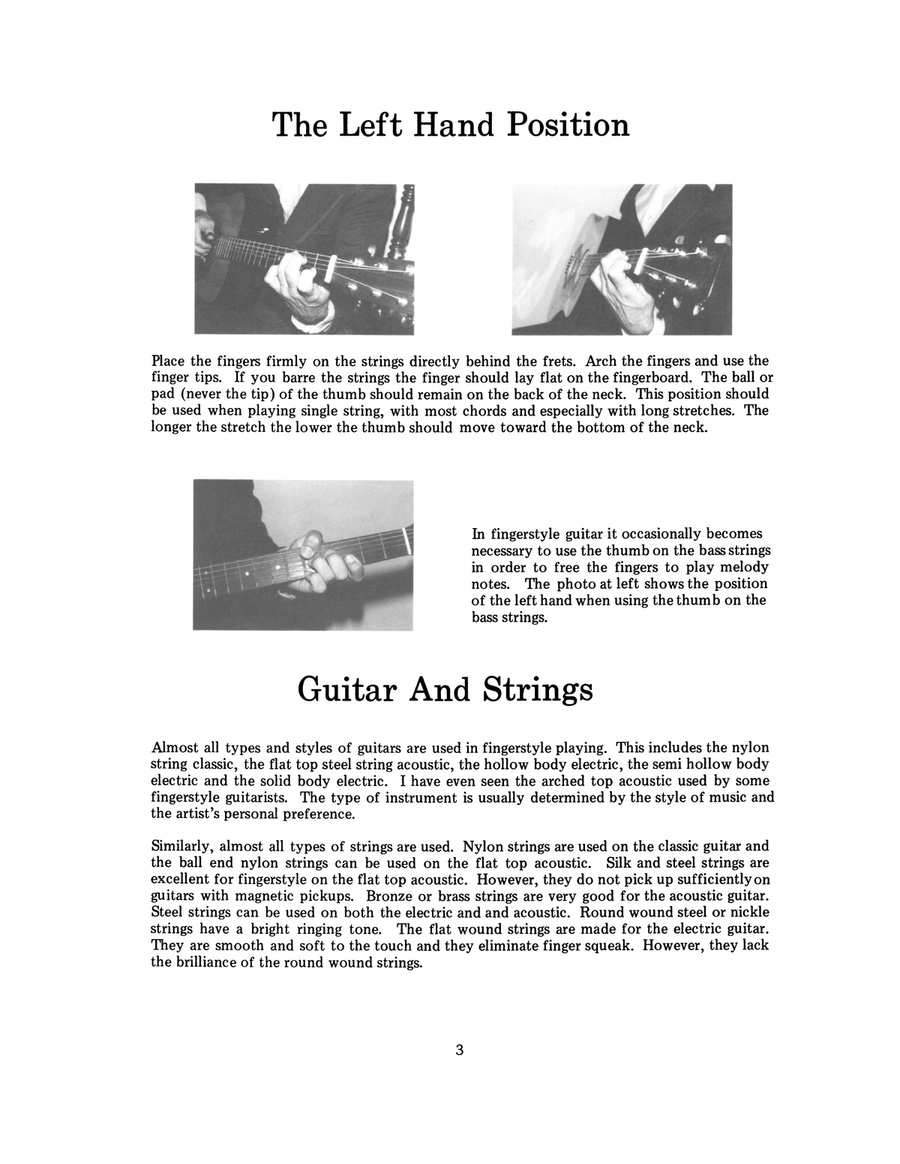 Fingerstyle Guitar Handbook Acoustic Guitar scores gallery preview page 4