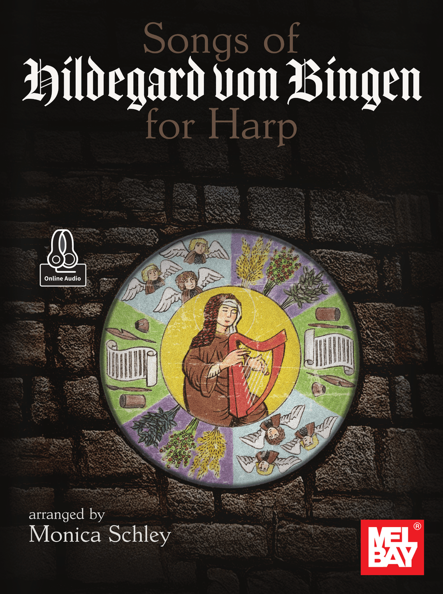 Songs of Hildegard Von Bingen for Harp Harp scores gallery preview page 1