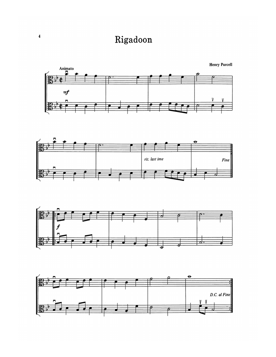 Duets for Festival and Fun - Viola Edition String Duet scores gallery preview page 5
