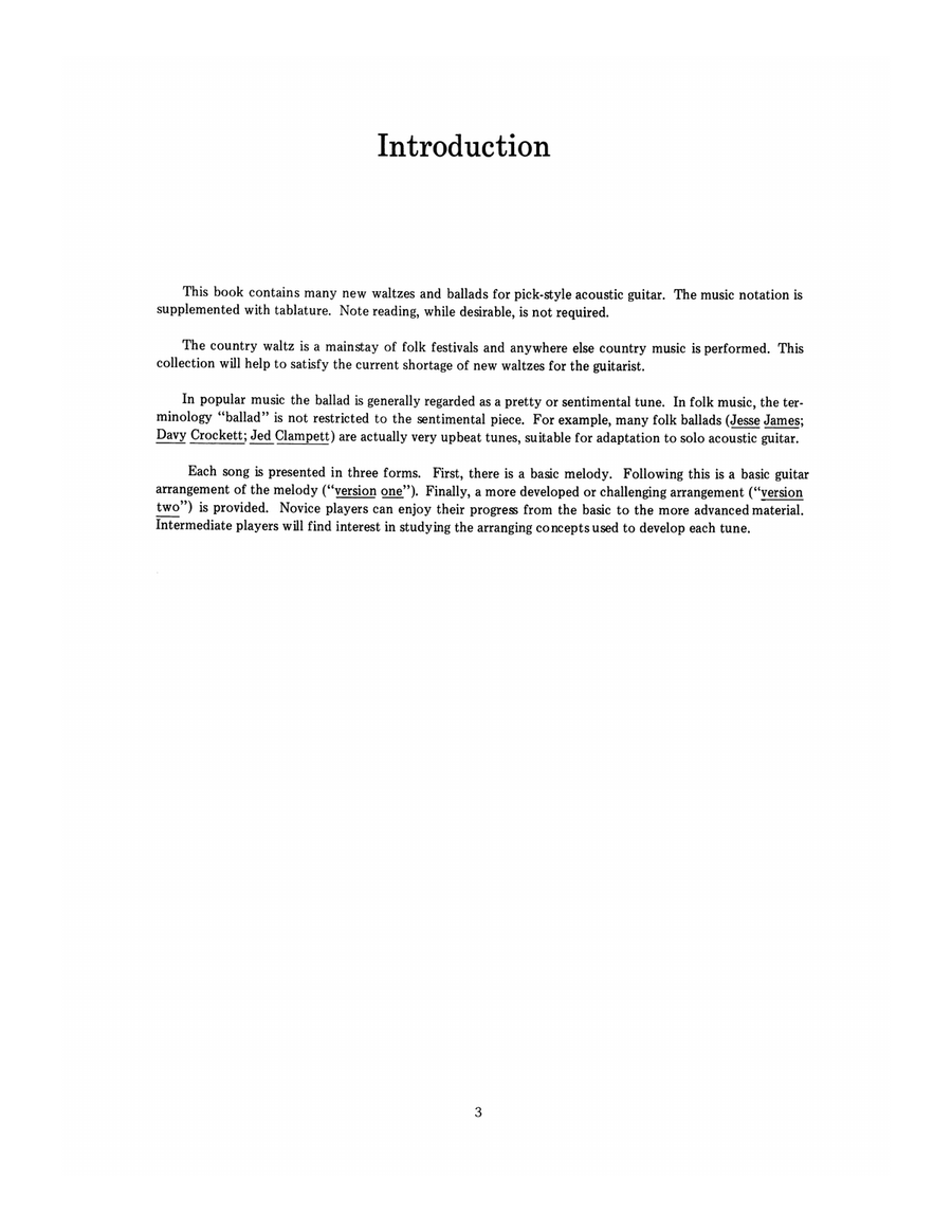 Country Ballads & Waltzes for Guitar Acoustic Guitar scores gallery preview page 4
