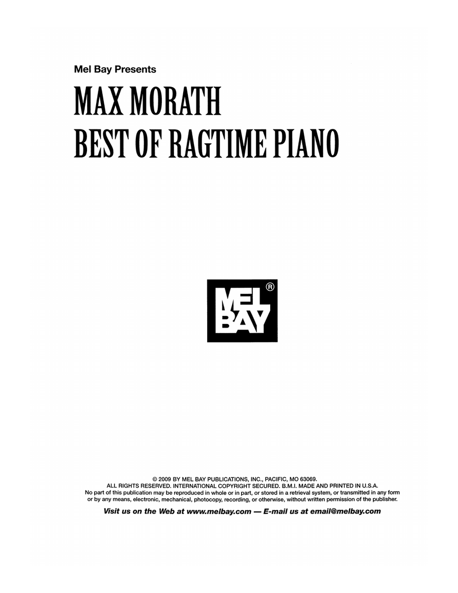Max Morath's Best of Ragtime Piano Piano Solo scores gallery preview page 2