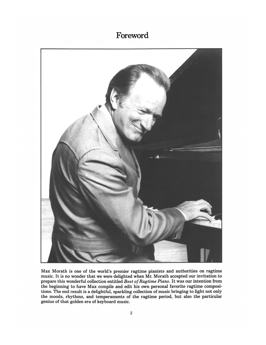 Max Morath's Best of Ragtime Piano Piano Solo scores gallery preview page 3