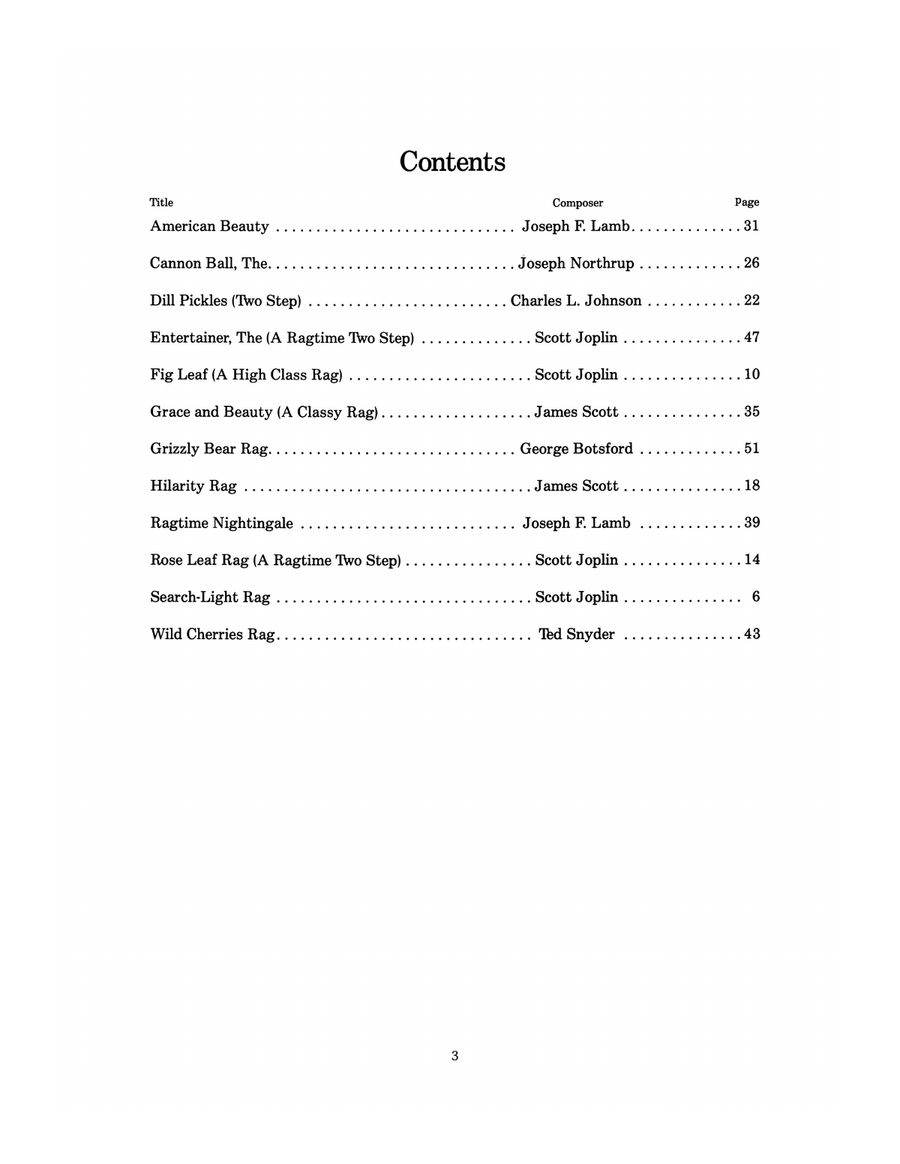 Max Morath's Best of Ragtime Piano Piano Solo scores gallery preview page 4