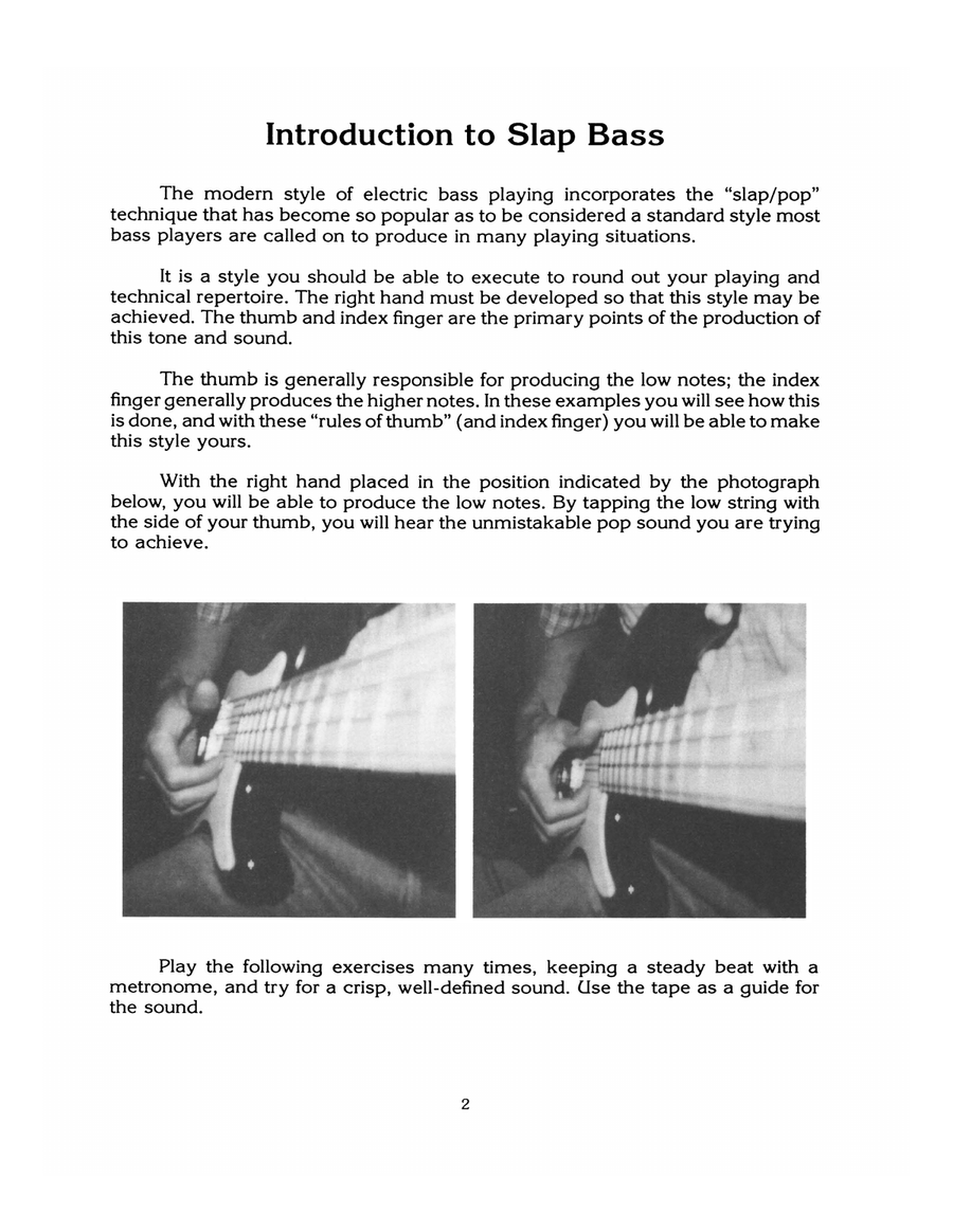 Rock, Slap & Funk Bass Rock, Slap & Funk Bass Electric Guitar scores gallery preview page 3