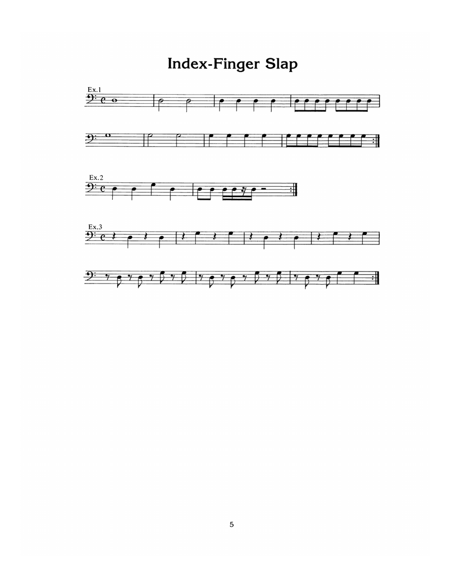 Rock, Slap & Funk Bass Rock, Slap & Funk Bass Electric Guitar scores gallery preview page 6