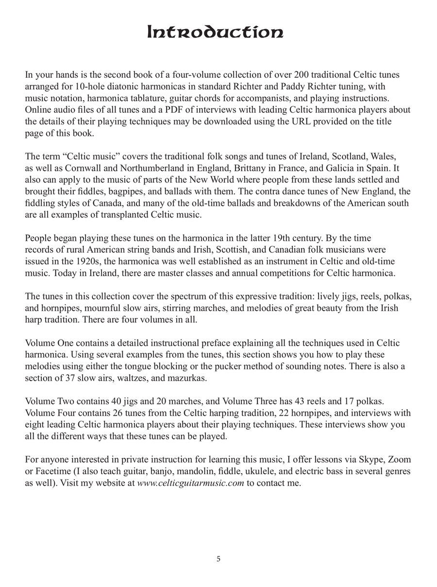 Celtic Harmonica Encyclopedia Volume 2 Harmonica scores gallery preview page 6