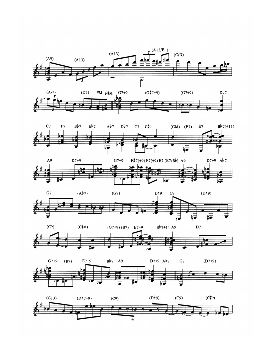 Joe Pass Live!! Joe Pass Live!! Electric Guitar scores gallery preview page 5