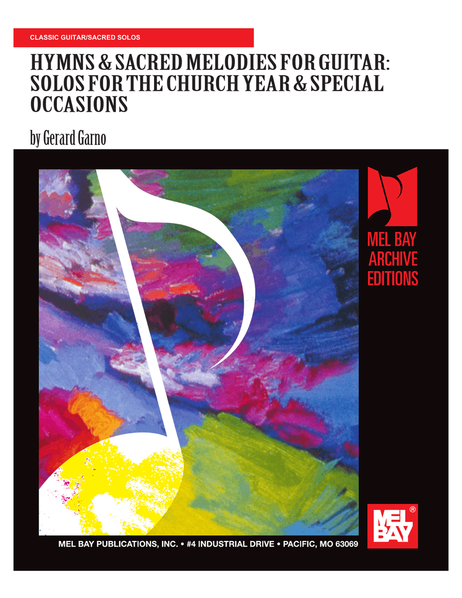 Hymns & Sacred Melodies for Guitar Acoustic Guitar scores gallery preview page 1