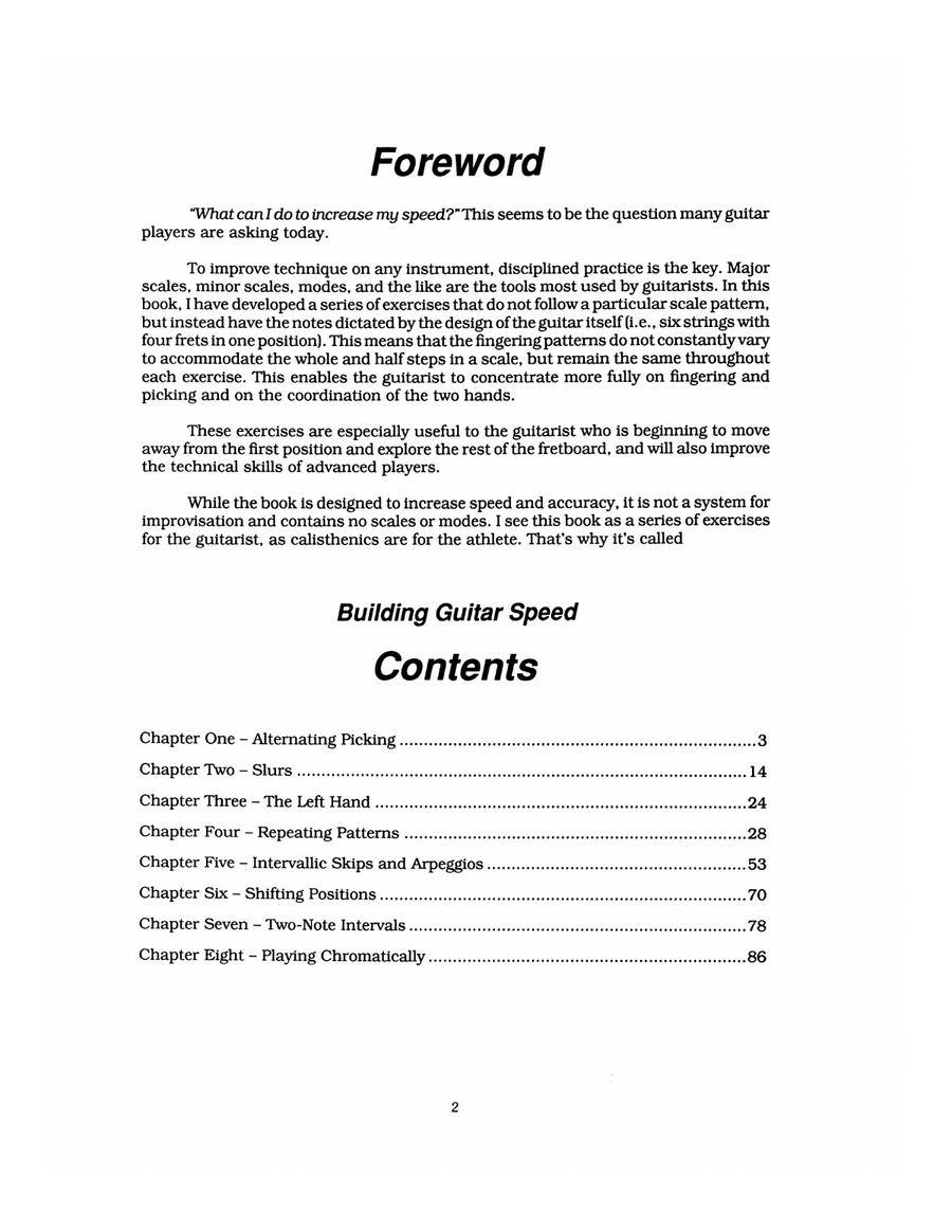 Building Guitar Speed Building Guitar Speed Electric Guitar scores gallery preview page 3