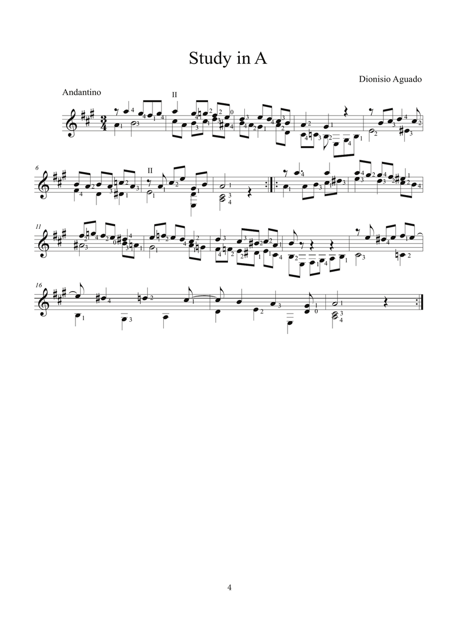 Classical Guitar Gems Classical Guitar Gems Acoustic Guitar scores gallery preview page 5