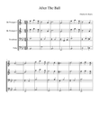 After The Ball (Brass Quartet Score and Parts)