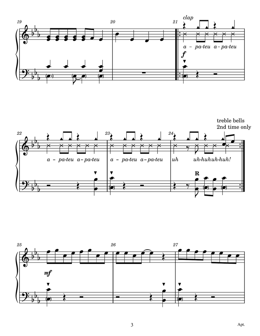 Apt. - Score Only Large Ensemble scores gallery preview page 3