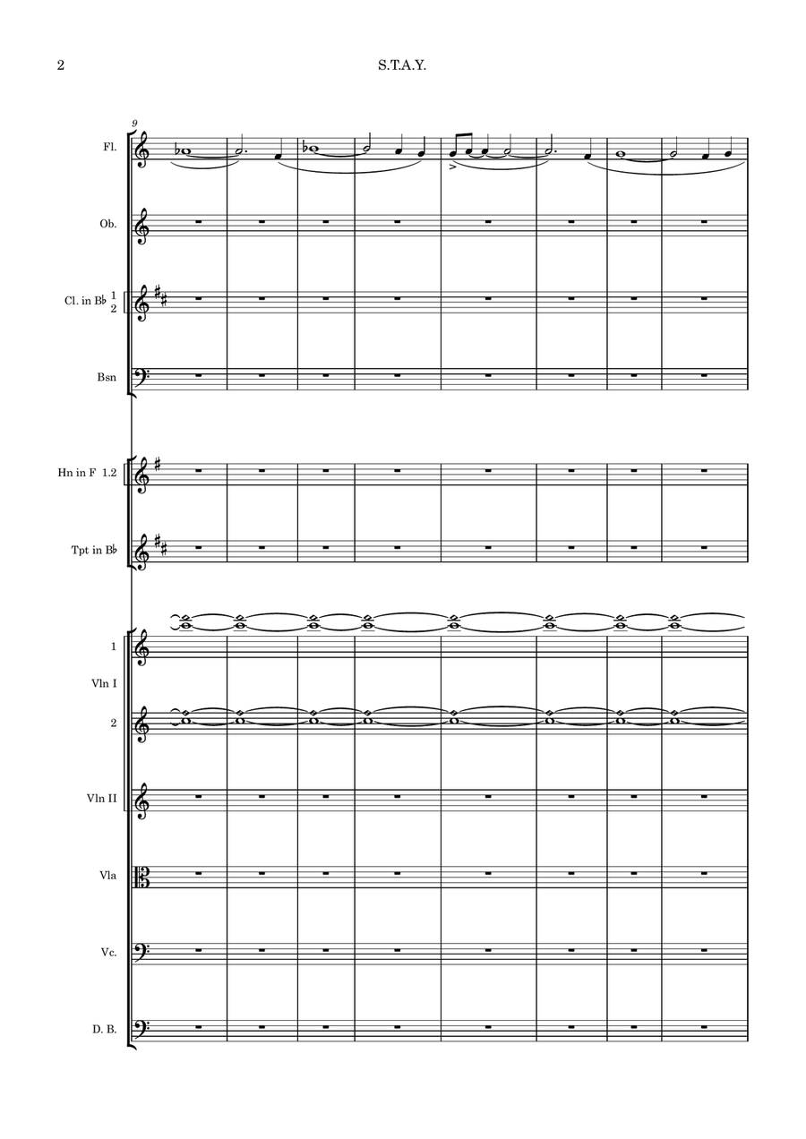 Interstellar - Score Only Chamber Orchestra scores gallery preview page 2
