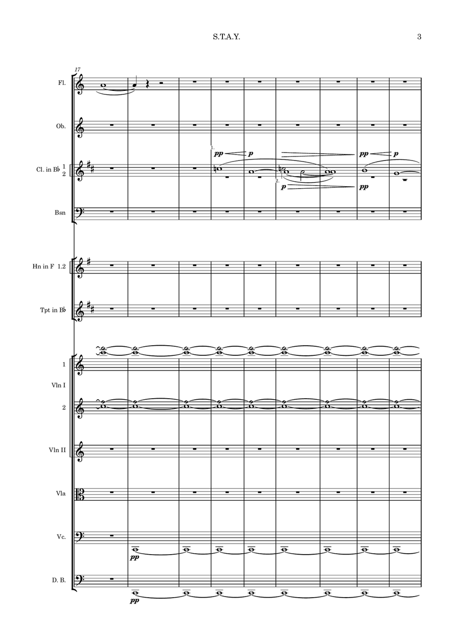 Interstellar - Score Only Chamber Orchestra scores gallery preview page 3