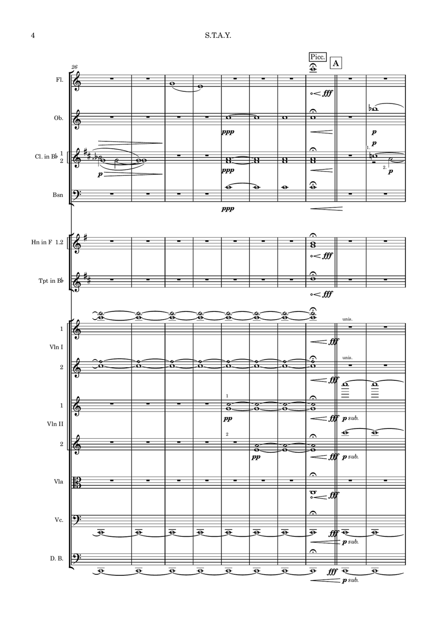 Interstellar - Score Only Chamber Orchestra scores gallery preview page 4