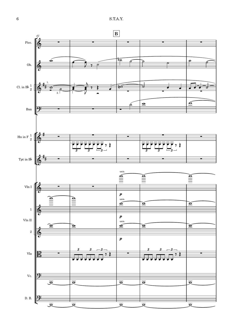 Interstellar - Score Only Chamber Orchestra scores gallery preview page 6