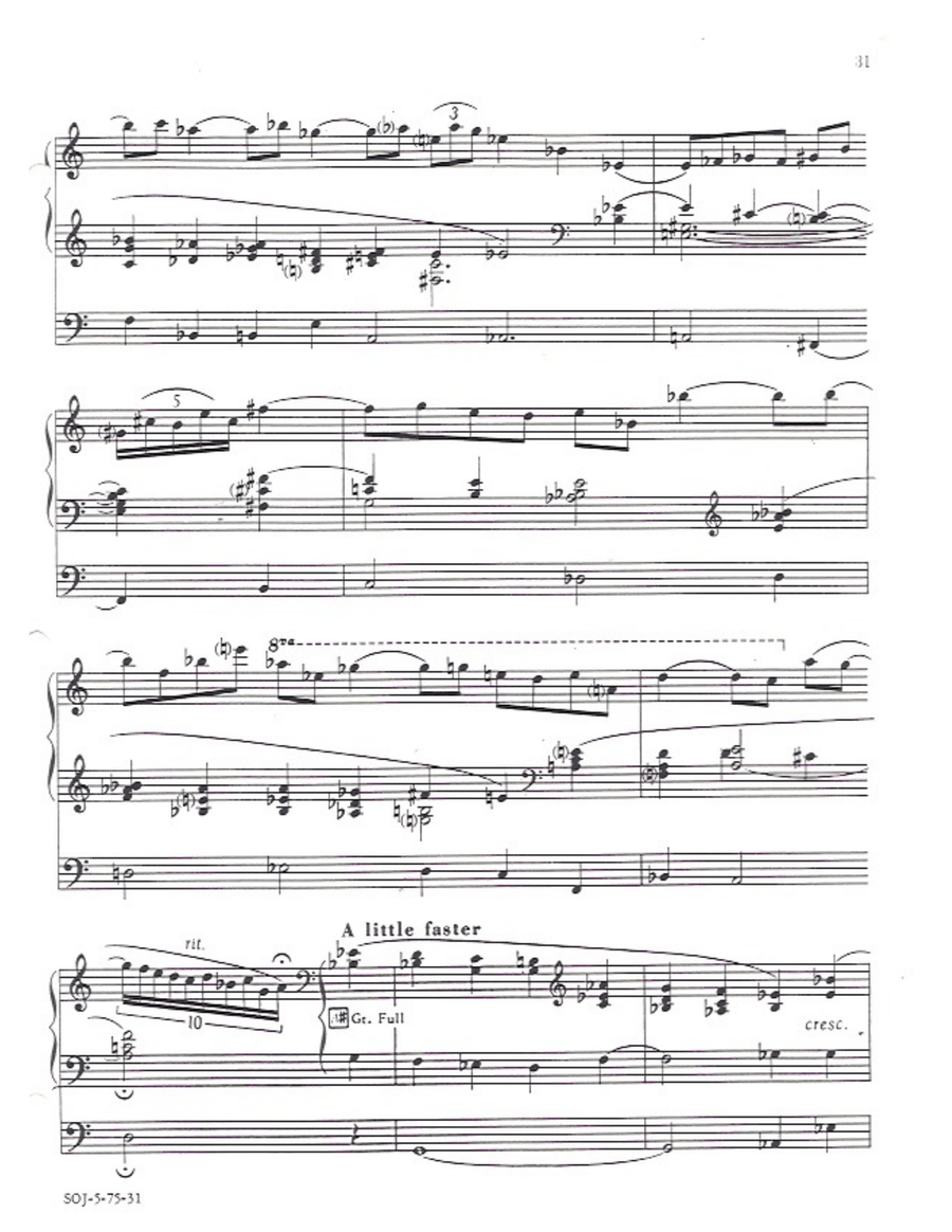 Choral and Variation page 2 Choir scores gallery preview page 1