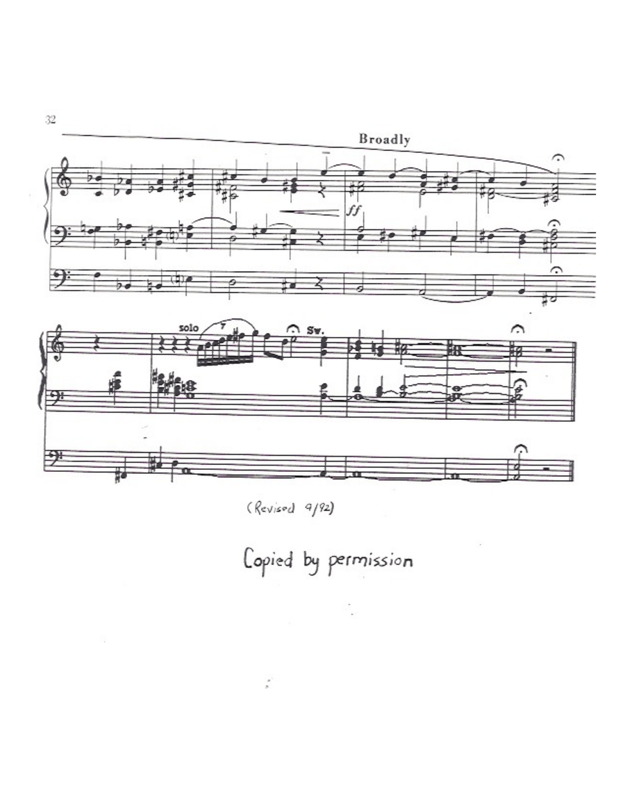 Choral and Variation page 3 Choir scores gallery preview page 1