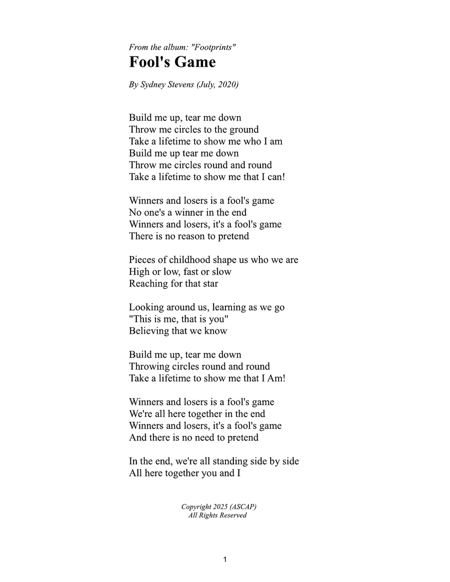 Footprints Songbook Piano, Vocal scores gallery preview page 4