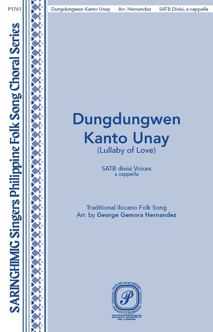Dungdungwen Kanto Unay Dungdungwen Kanto Unay 4-Part scores gallery preview page 1