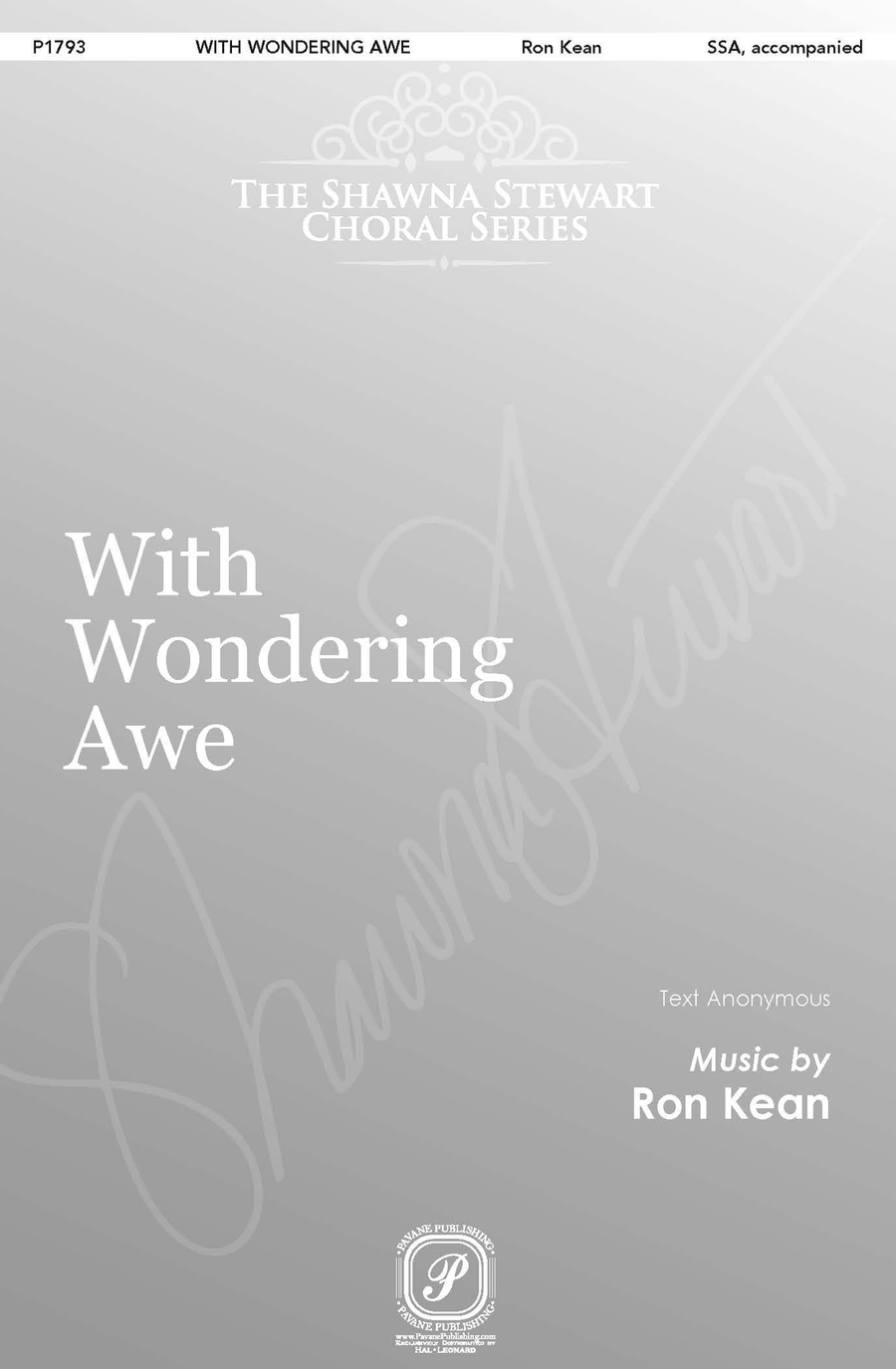 With Wondering Awe With Wondering Awe SSA scores gallery preview page 1