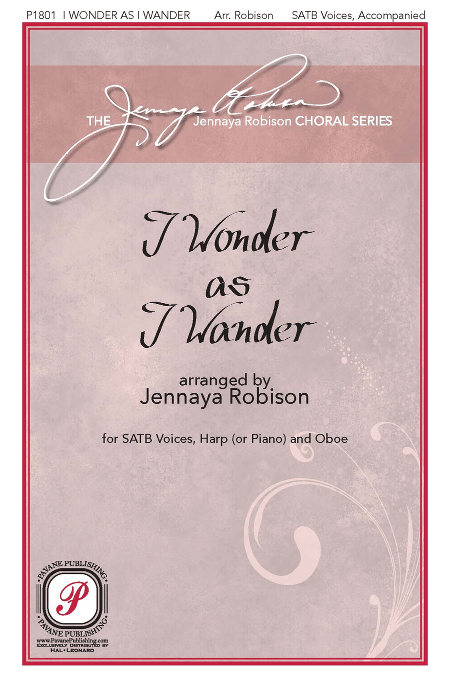 I Wonder as I Wander I Wonder as I Wander 4-Part scores gallery preview page 1