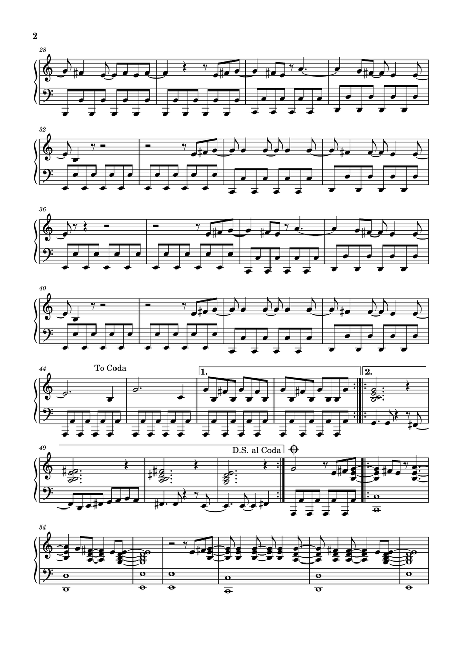 Maniac Easy Piano scores gallery preview page 2