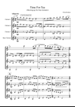 Time for Tea (for 4 clarinets)