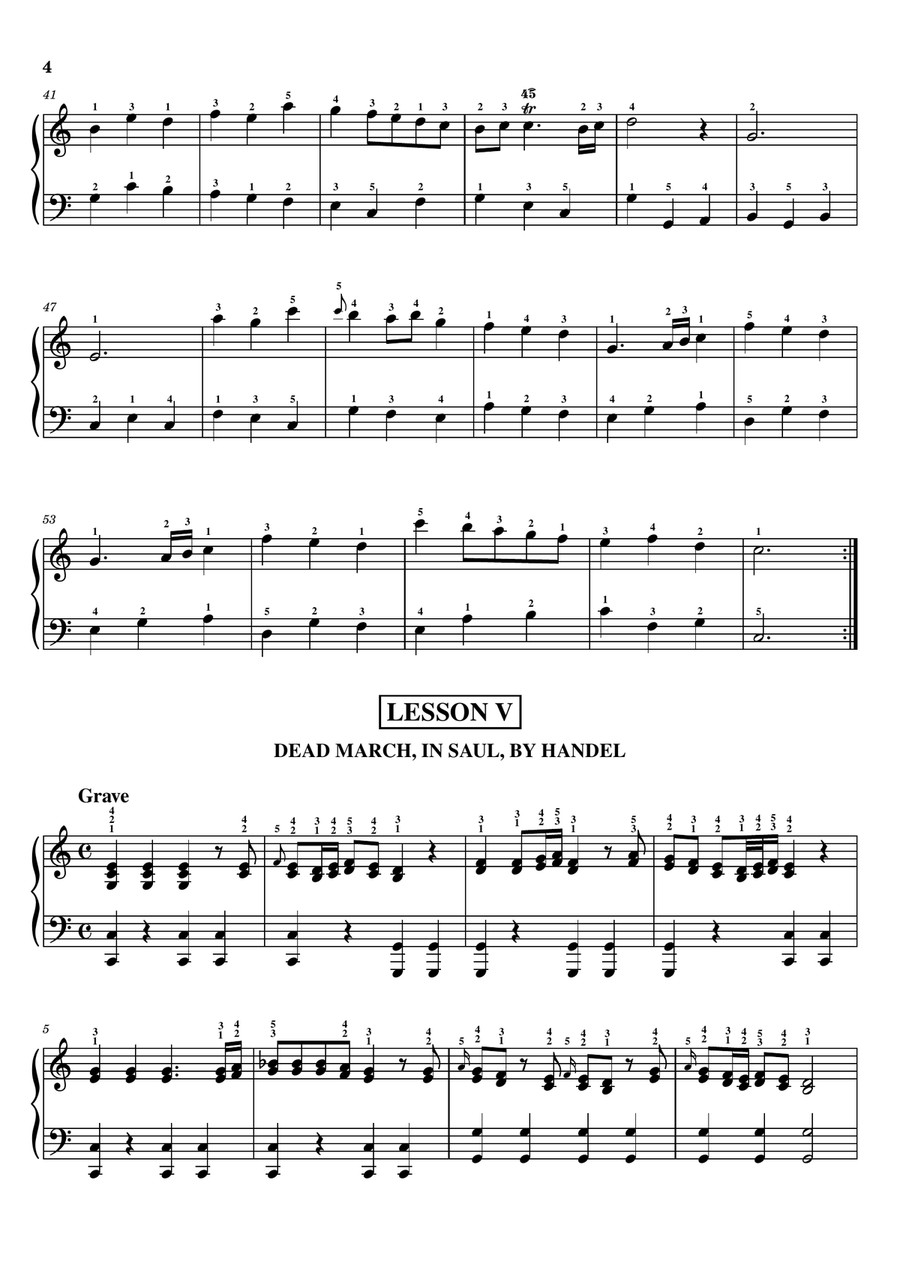 Clementi - Introduction to the Art of Playing the Pianoforte, Op.42 - Original With Fingering Comple Piano Solo scores gallery preview page 4