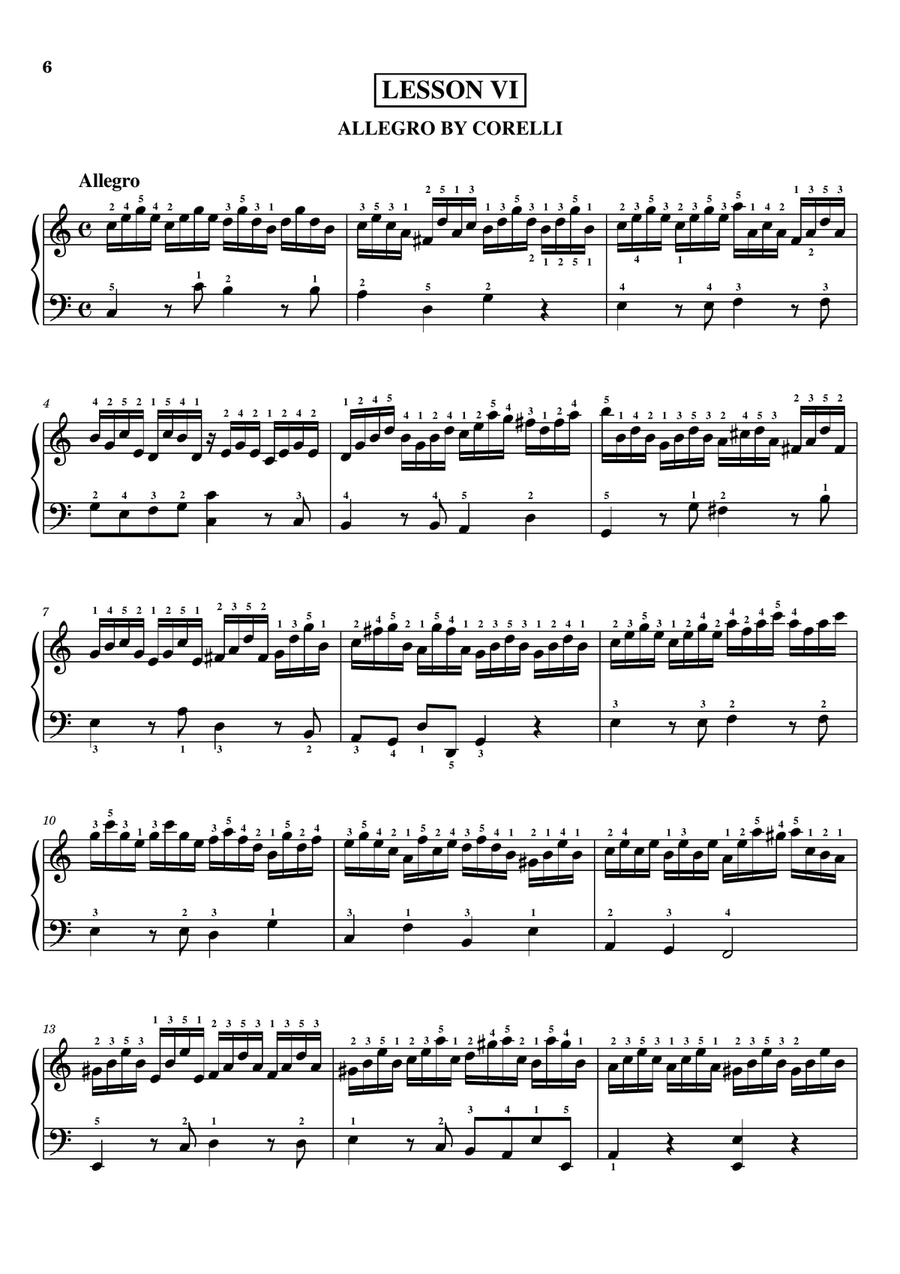 Clementi - Introduction to the Art of Playing the Pianoforte, Op.42 - Original With Fingering Comple Piano Solo scores gallery preview page 6