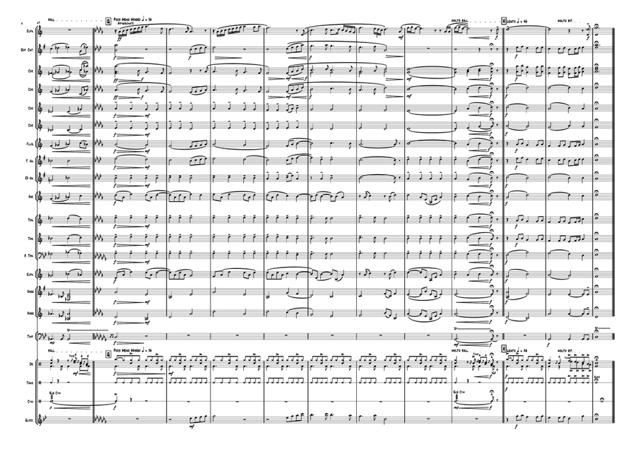 Hello Again Brass Band scores gallery preview page 4