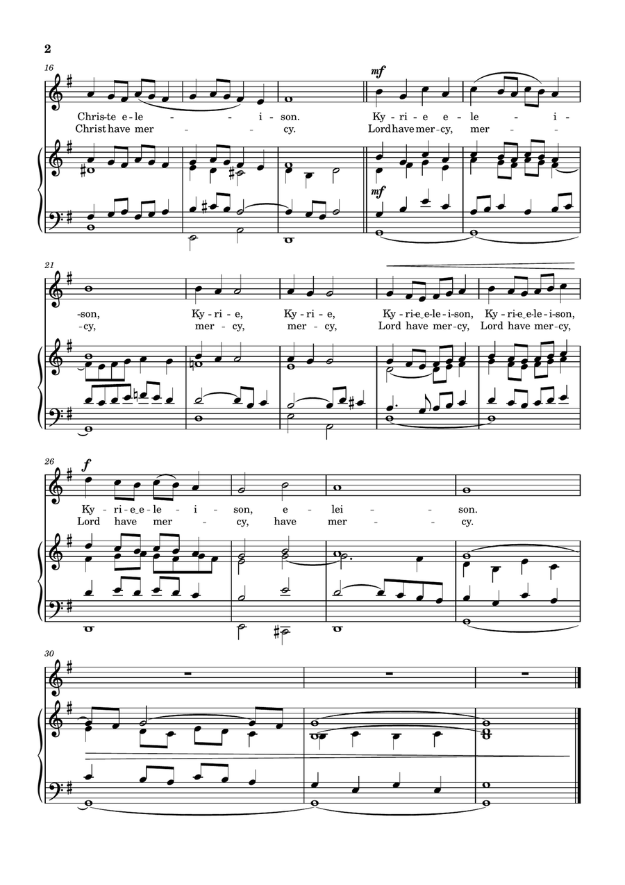 Missa Sumer is icumen in Missa Sumer is icumen in Unison Choir scores gallery preview page 4