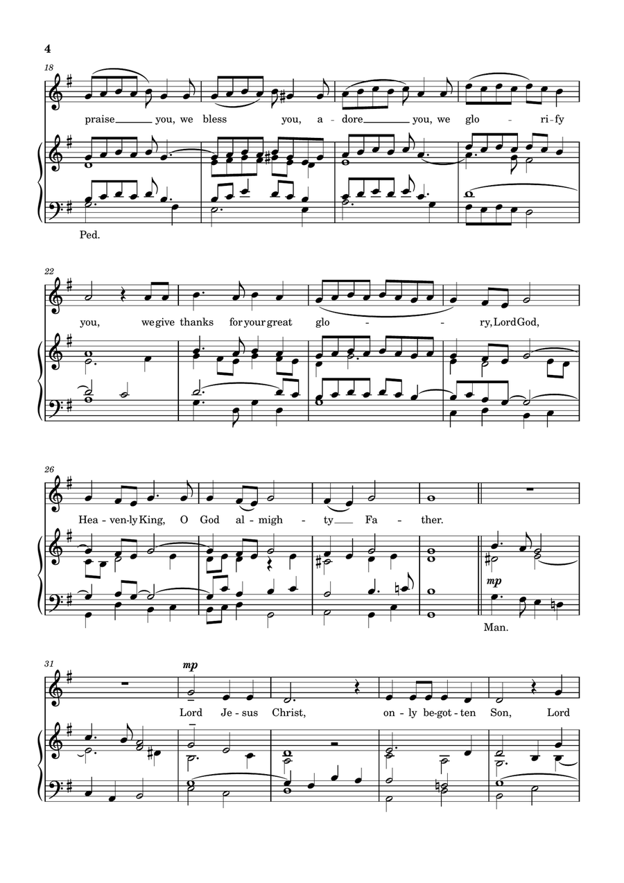 Missa Sumer is icumen in Missa Sumer is icumen in Unison Choir scores gallery preview page 6