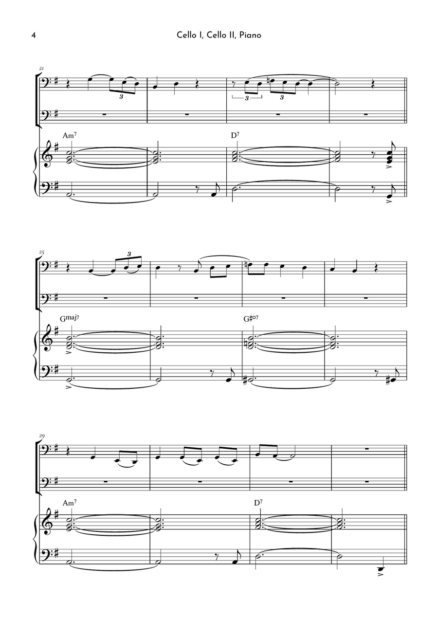 If I Ain't Got You If I Ain't Got You String Duet scores gallery preview page 4