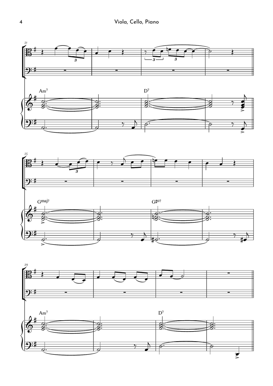If I Ain't Got You If I Ain't Got You String Duet scores gallery preview page 4