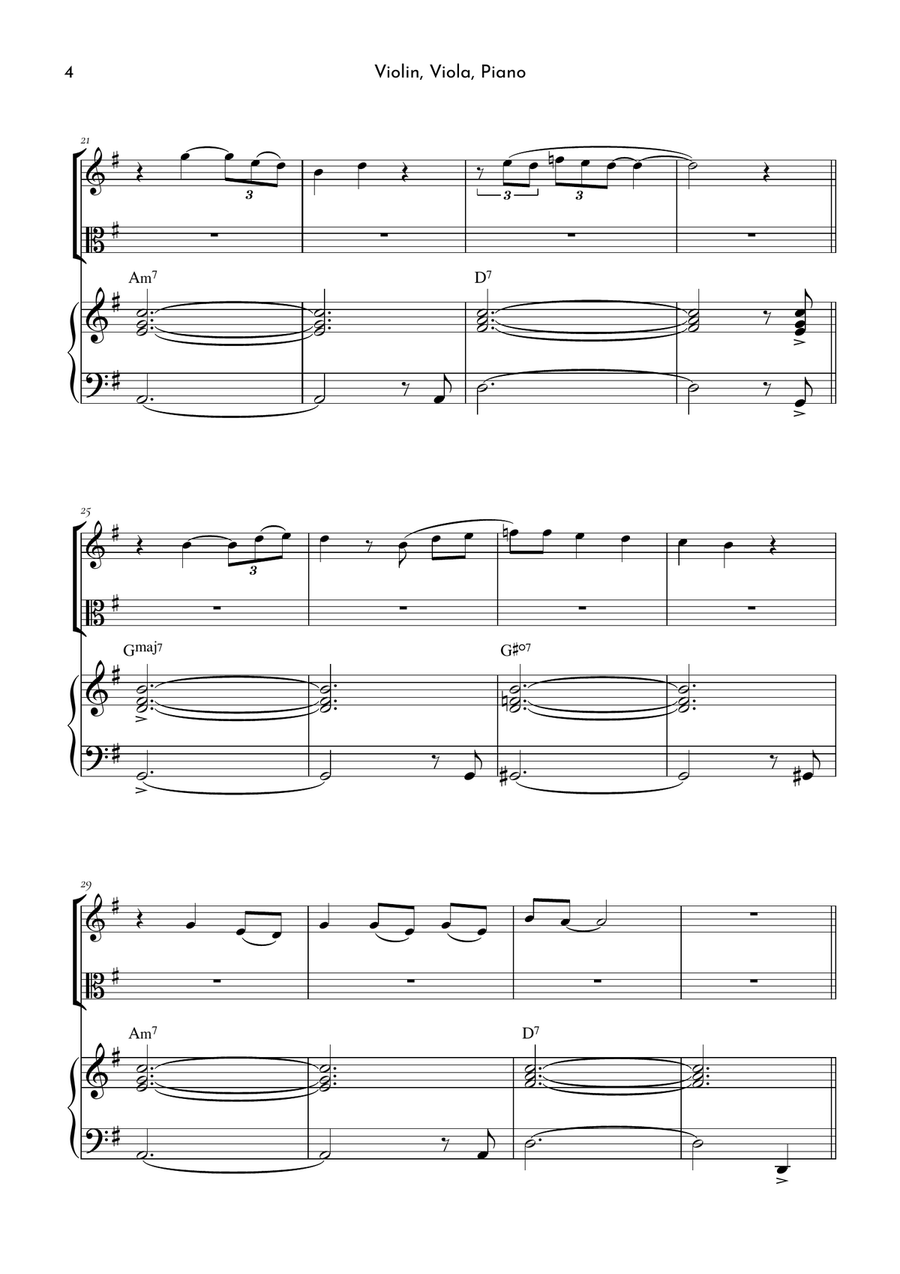 If I Ain't Got You If I Ain't Got You String Duet scores gallery preview page 4