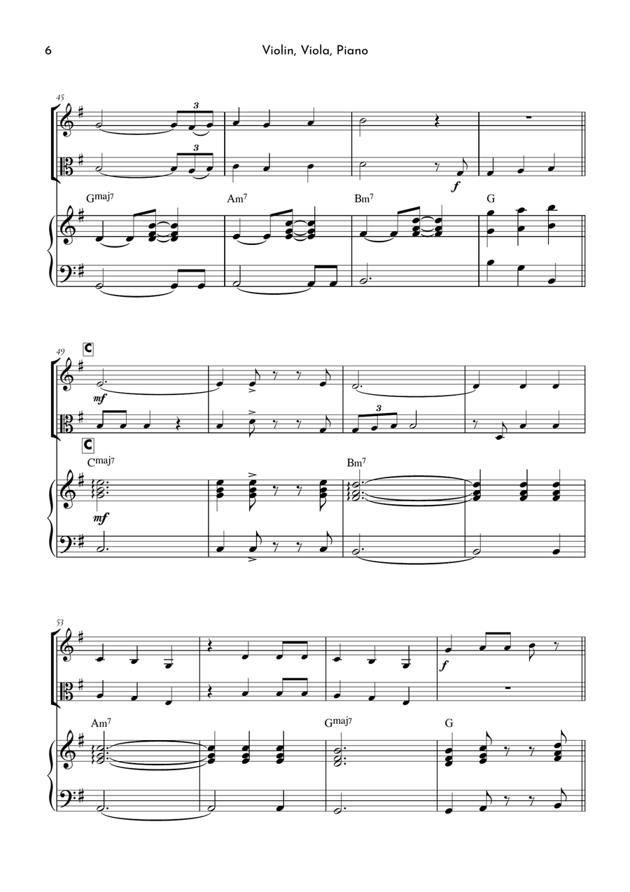 If I Ain't Got You If I Ain't Got You String Duet scores gallery preview page 6