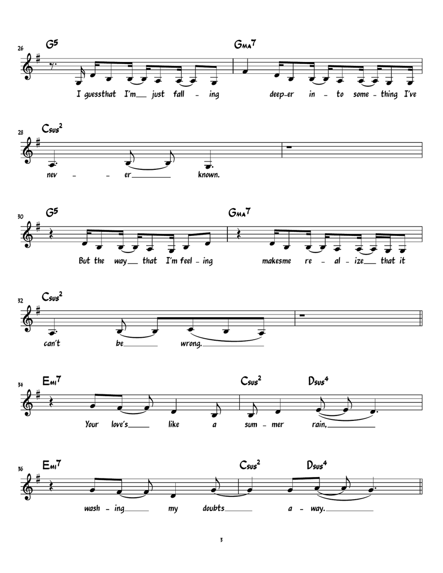 8th World Wonder 8th World Wonder Piano scores gallery preview page 3