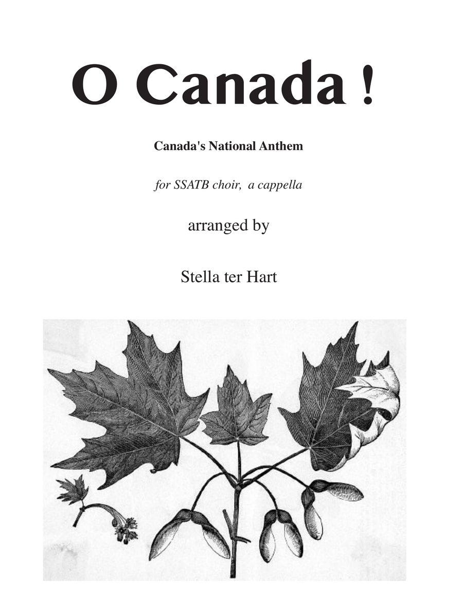 O Canada ! 4-Part scores gallery preview page 1
