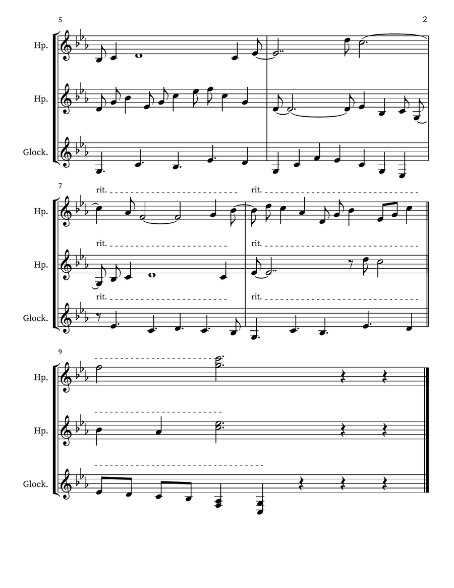 Prayerful Musing 23 Prayerful Musing 23 Small Ensemble scores gallery preview page 2