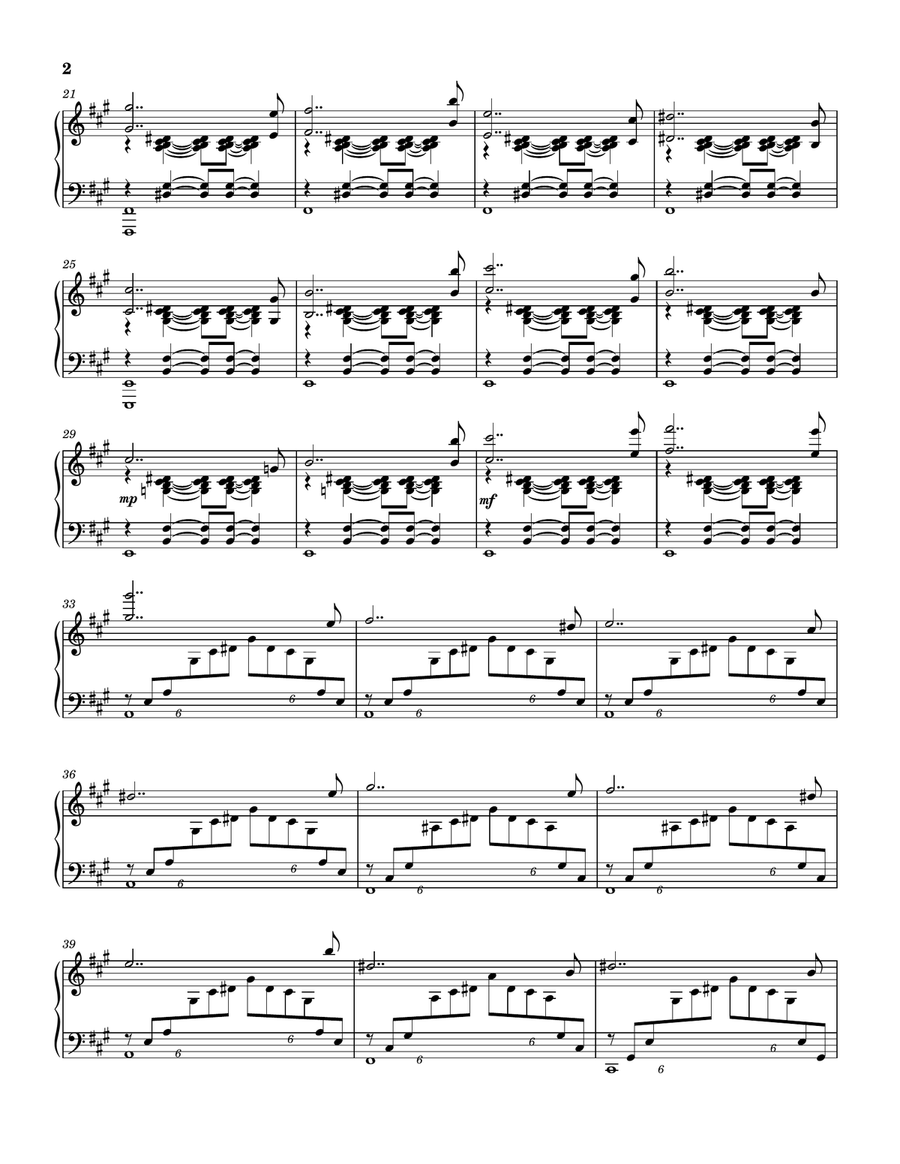 No. 30 in f-sharp minor Piano Solo scores gallery preview page 2