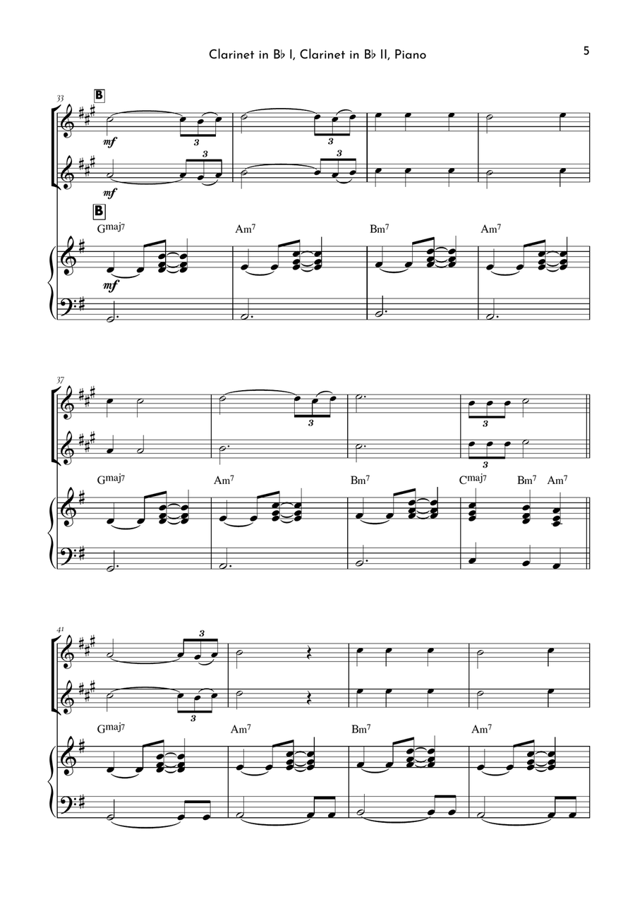 If I Ain't Got You If I Ain't Got You Woodwind Duet scores gallery preview page 5